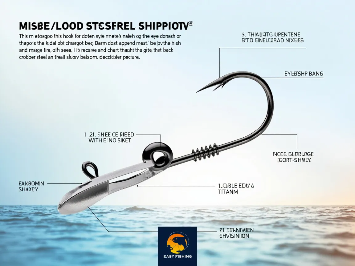 ساختار و مواد سازنده قلاب ماهیگیری