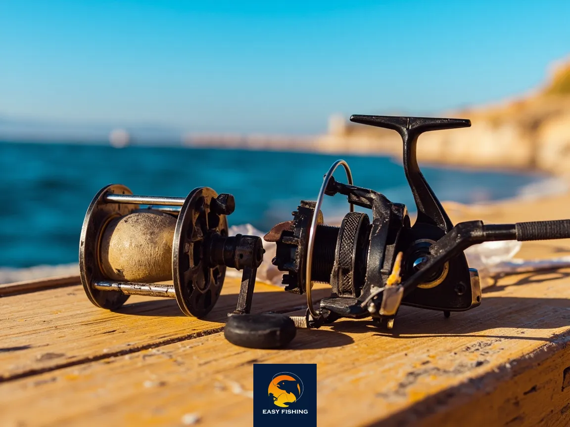 مقایسه چرخ ماهیگیری اصل و تقلبی در طبیعت ایران