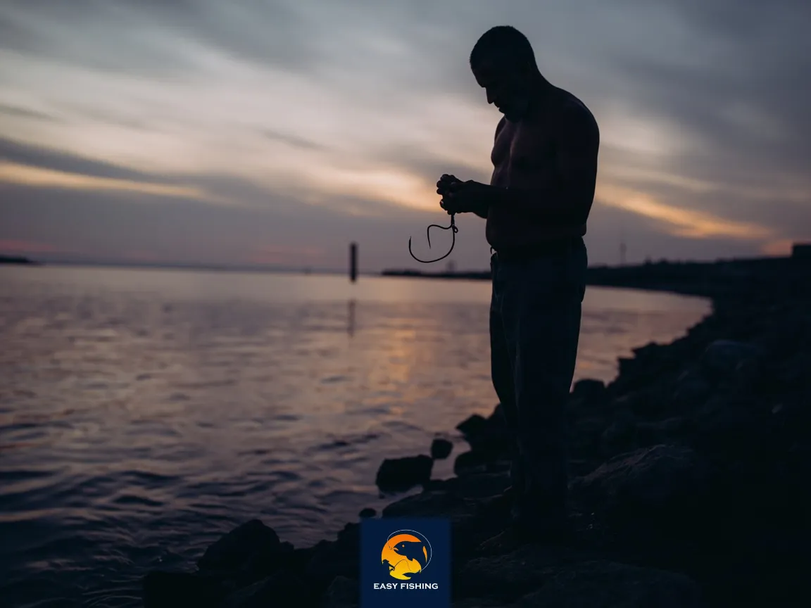 قلاب شکسته ماهیگیری و ناامیدی ماهیگیر ایرانی