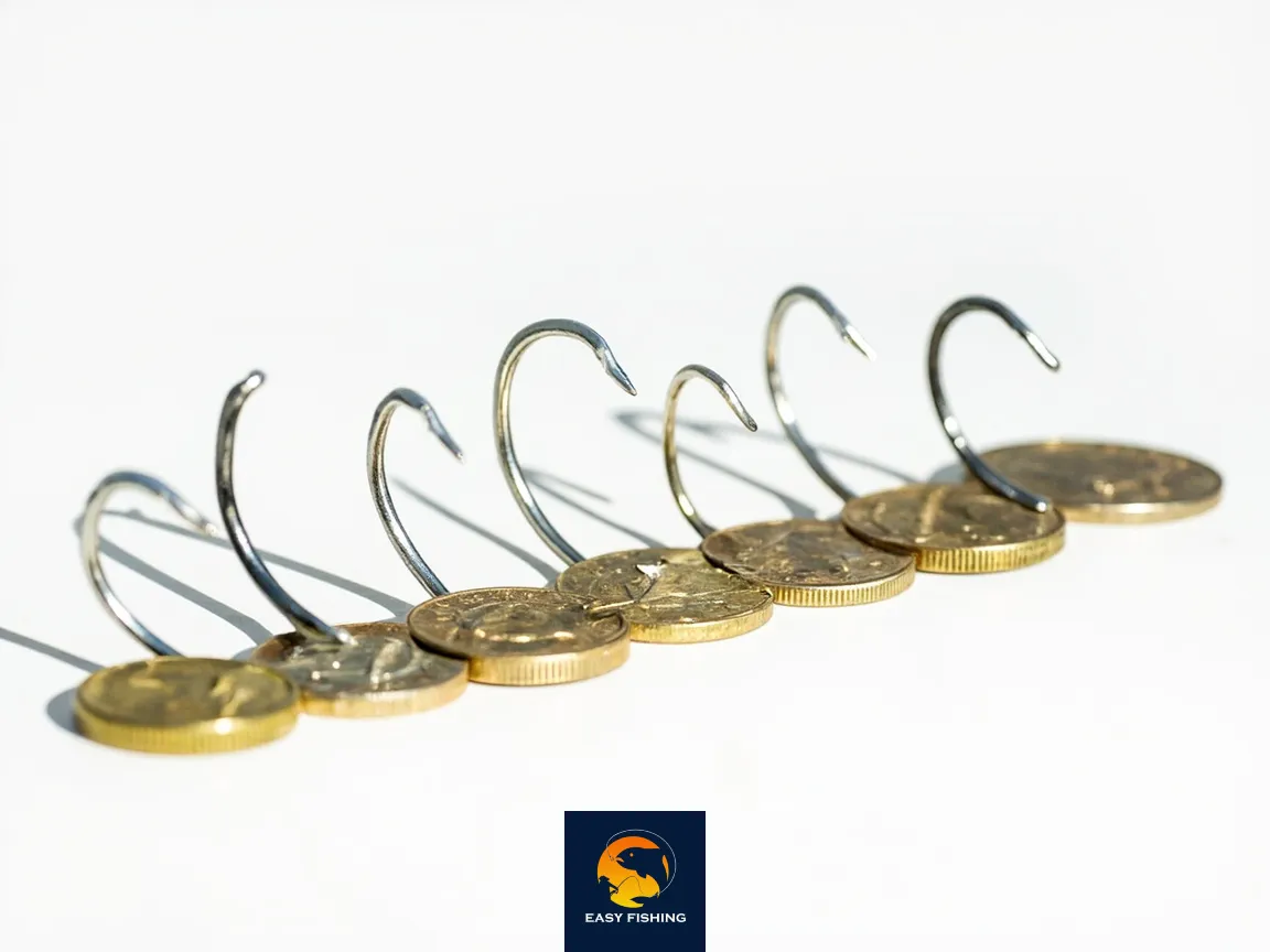 جدول سایزبندی قلاب ماهیگیری برای ماهیگیر ایرانی