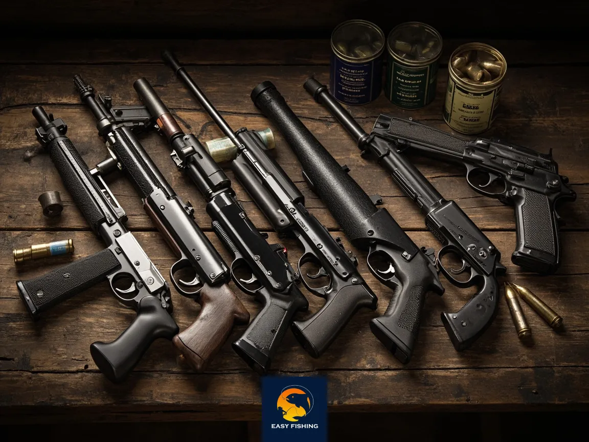 نمای کلی انواع فشنگ و کالیبرهای رایج برای شکار در ایران