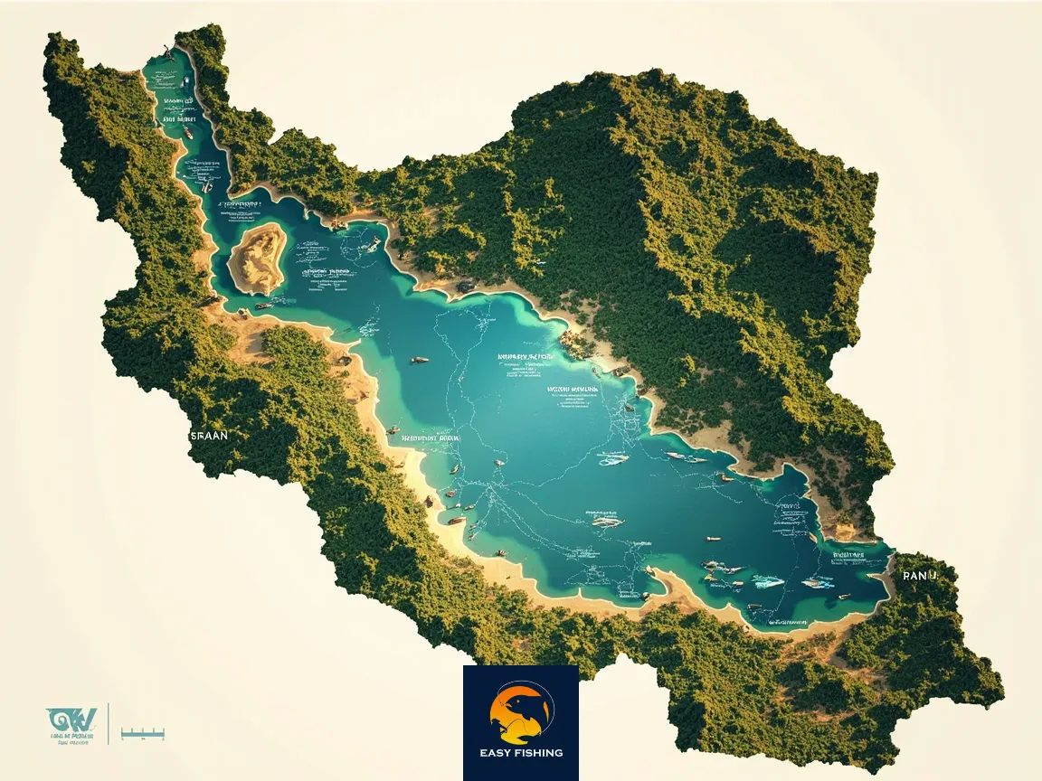 مکانهای محبوب ماهیگیری ورزشی ایران