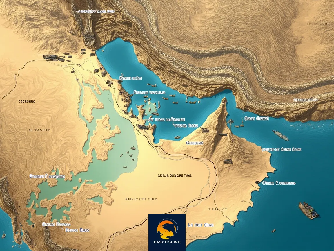 نقاط اصلی ماهیگیری ایران برای ماهیان مختلف