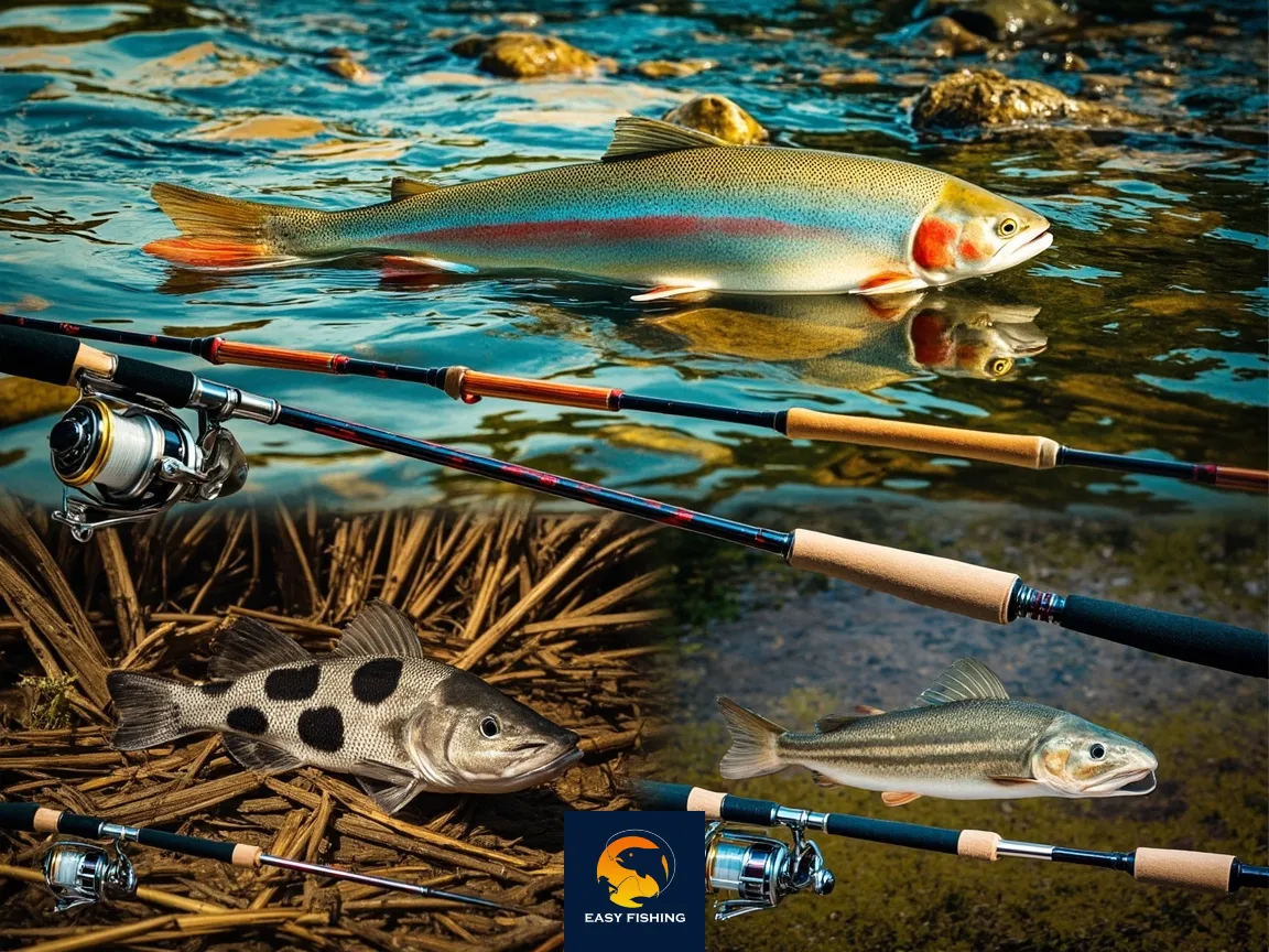 چوب اسپینینگ ایدهآل برای قزلآلا، سوف، اردکماهی و محیط صیدشان