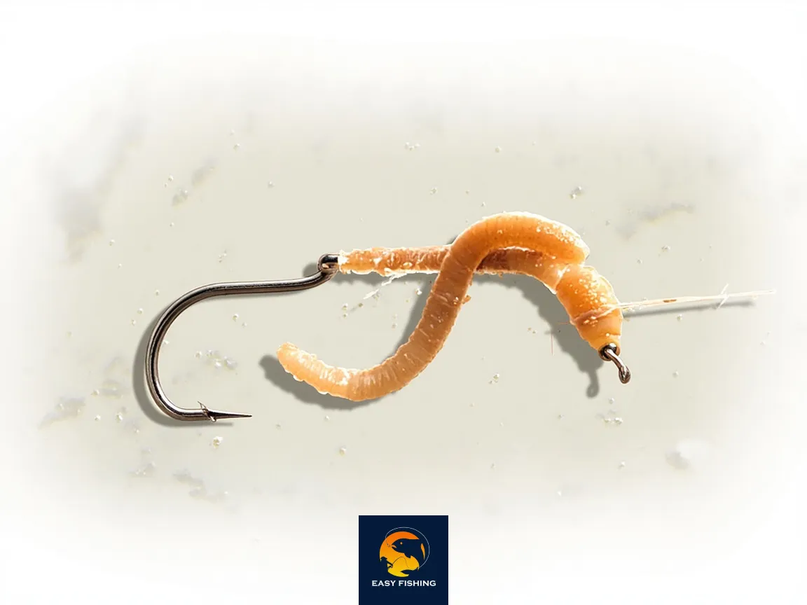 نحوه بستن طعمه زنده روی قلاب J-Hook