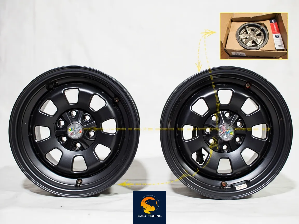 تفاوت چرخ اصلی و تقلبی ماهیگیری