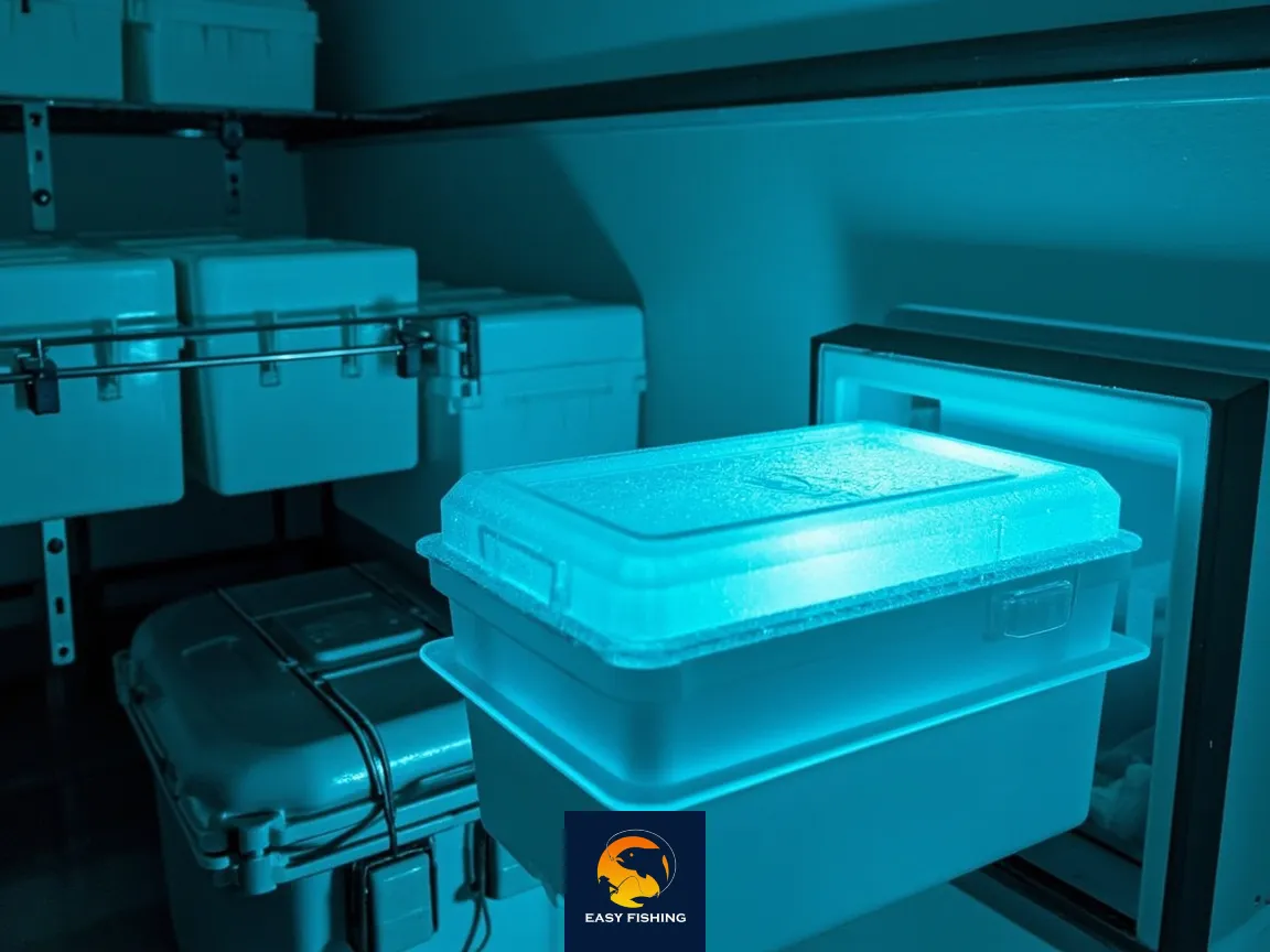 آموزش نگهداری صحیح طعمه ماهی نمک سود در سفر