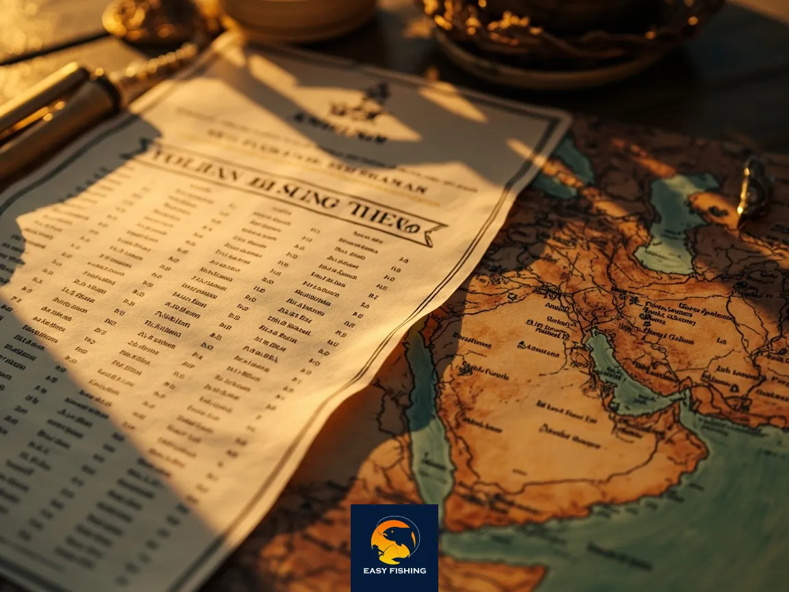 جدول بهترین ماه‌ها برای صید قزل‌آلا، کپور، سوف و شیرماهی در سدها و دریاها