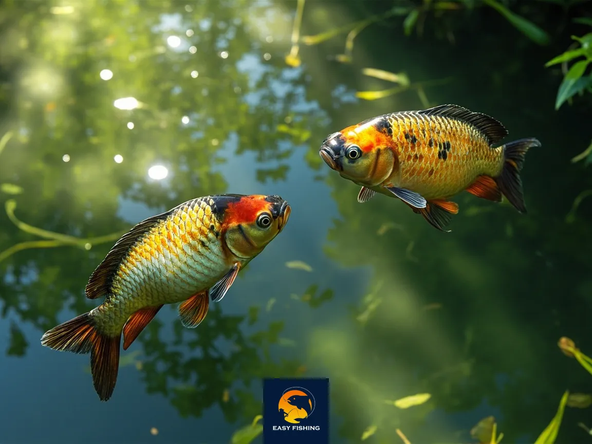 سوف نر و ماده در فصل تخمریزی در طبیعت ایران