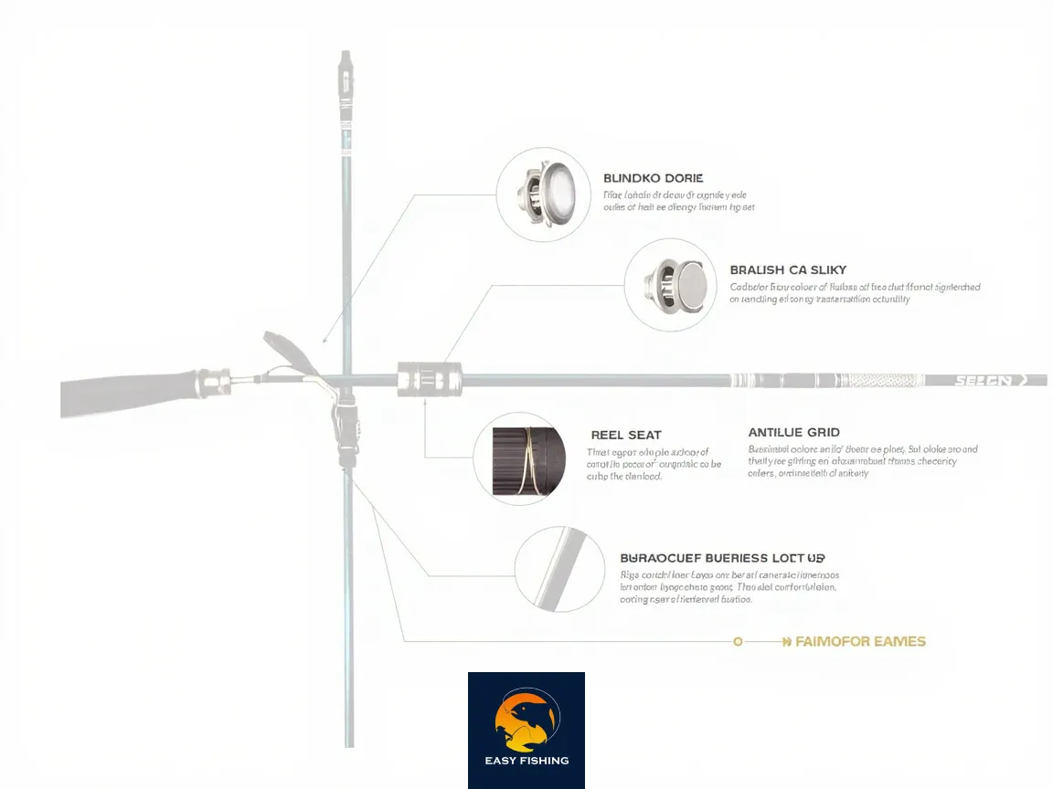 اجزای چوب ماهیگیری اسپینینگ و عملکرد هر بخش