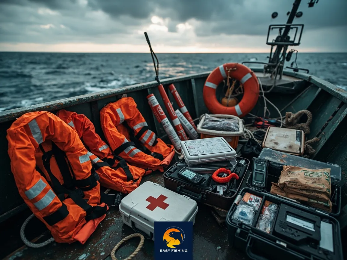 لوازم ضروری ایمنی ماهیگیری در قایق
