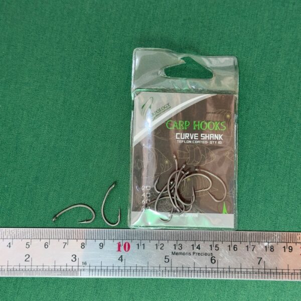 قلاب فولادی کروشانگ سایز 4 برند (carp hooks)