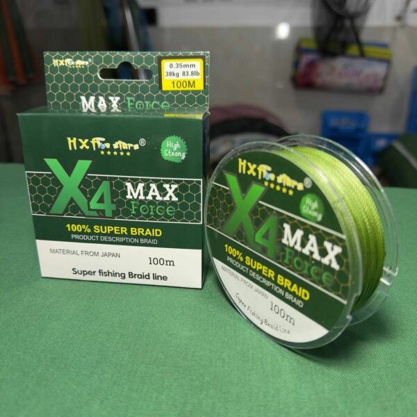 ✅نخ ابریشم(براید) x4 MAX FORS سایز 35 میلیمتر