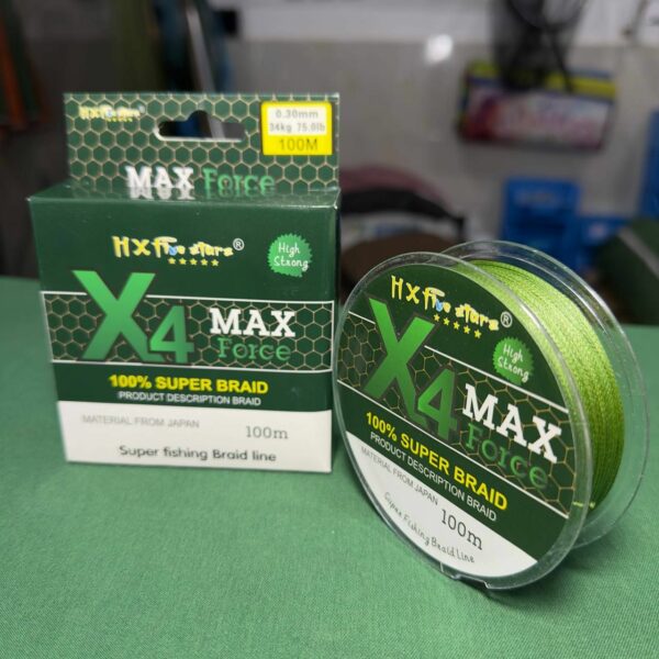 ✅نخ ابریشم(براید) x4 MAX FORS سایز 30 میلیمتر