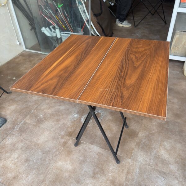 ✅میز تاشو چوبی 70×70