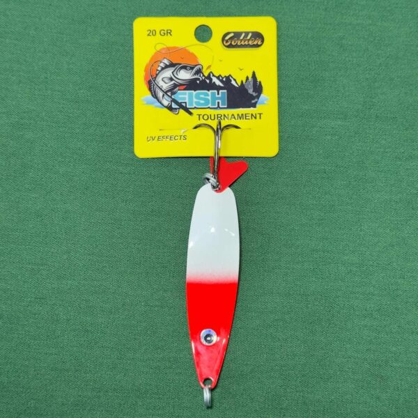 ✅قاشقک ماهیگیری برند گلدن ردهد وزن 20 گرمو طول 7.6 cm