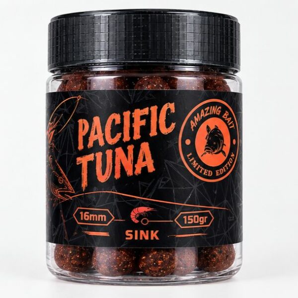 ✅بویله سینک ماهی تن (pacific tuna) امازینگ بایت (amazing bait)