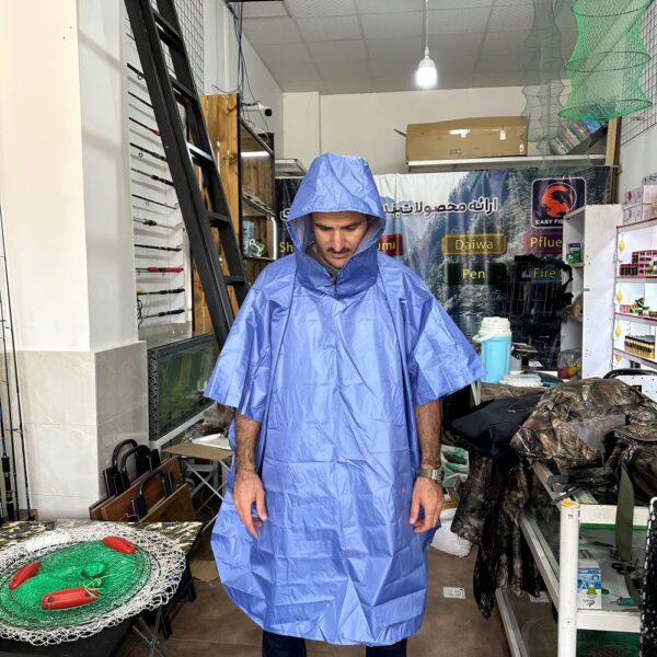 ✅پانچو بارانی رنگی (the north face)